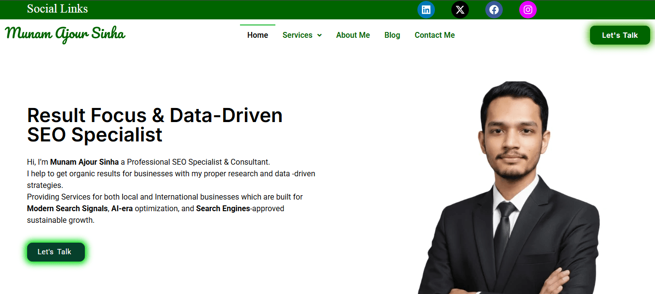 Personal Branding & SEO Portfolio Case Study: Building My Digital Authority From Scratch